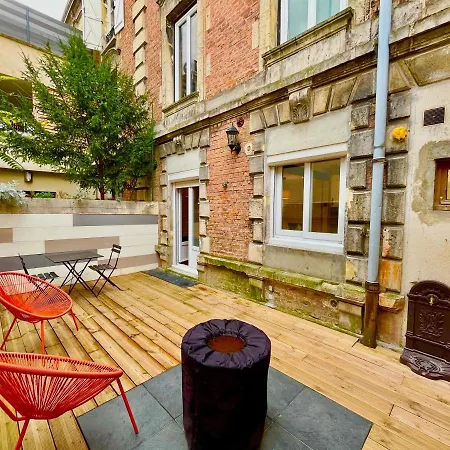 Appartement Arthys - Un Exterieur Au Centre-ville Reims